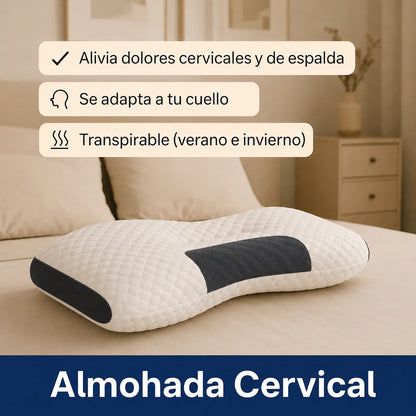 Oferta 2X1 Almohada Ortopédica Cervical 🛏️